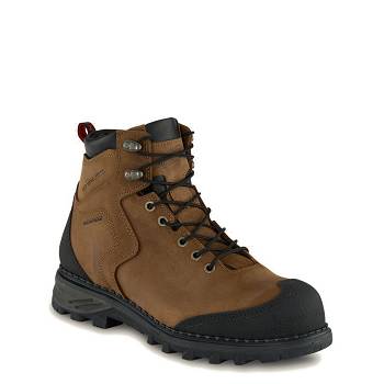 Red Wing Burnside 6-inch Safety Toe - Ťavie Nepremokave Topanky Panske, RW091SK